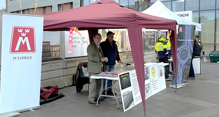 4 november 2025: Information om vinterkörning utanför Hitachi i Ludvika.