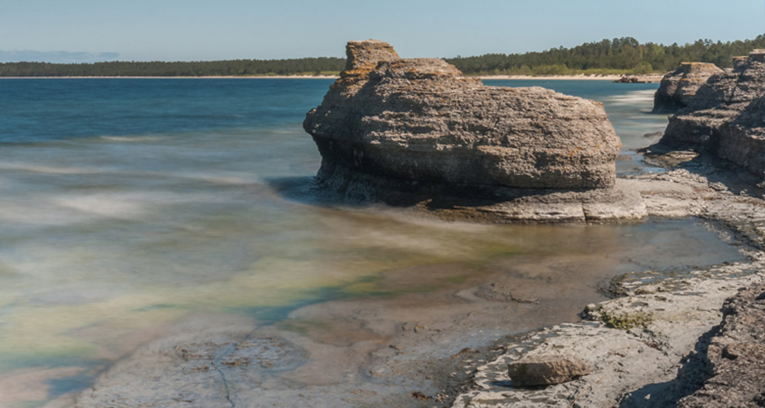 Raukar i Byarum, Öland.