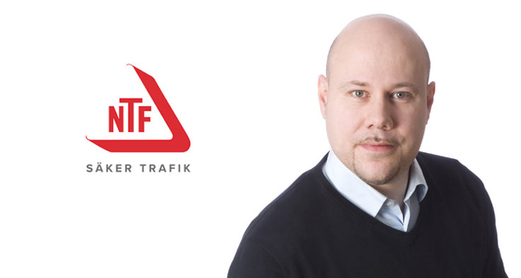 Rickard Cosini, kommunikationsansvarig på NTF