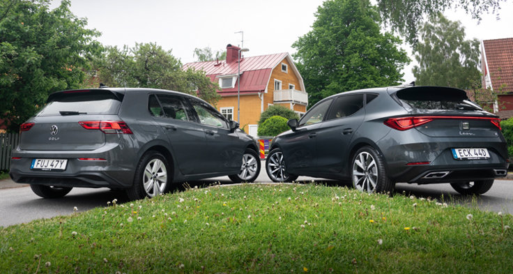 M Sverige Testar Golf Volkswagen Och Seat Leon